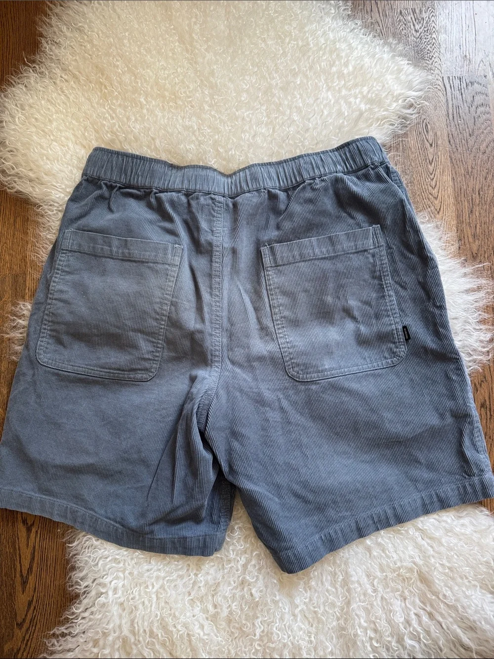 Men's Athletic Drawstring Shorts in Slate Gray